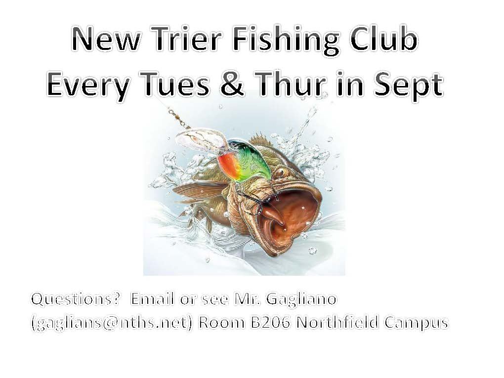 New Trier Fishing Club New Trier Fishing Club